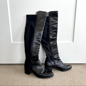 Wonders Over Knee Leather Boots